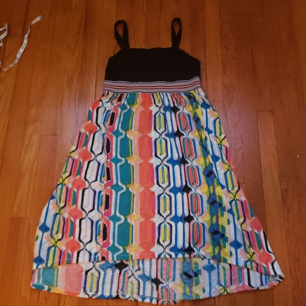 Asymmetrical maxi dress size M Fire Los Angeles